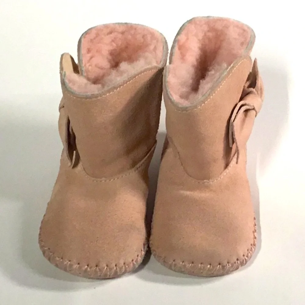 UGG‎ baby boots I Cabby 10132981 Pink Infant Size 4/5